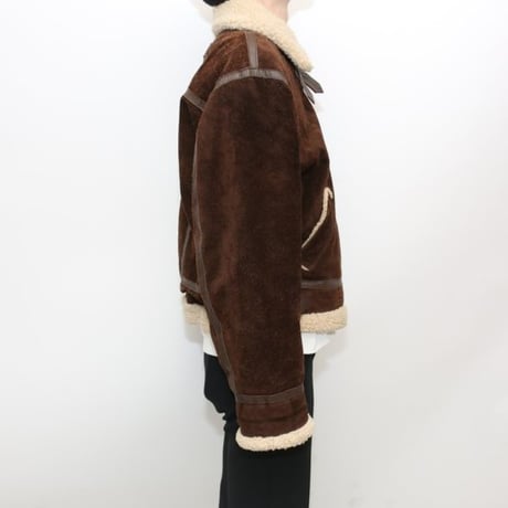 B-3 Type Suede Boa Jacket