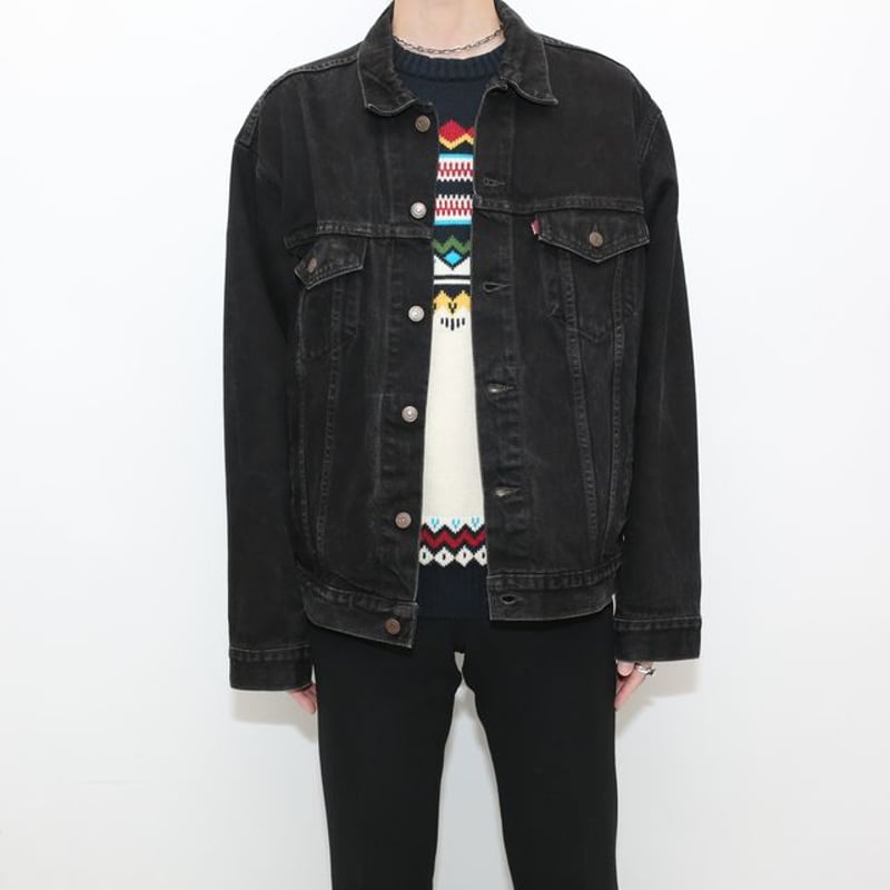 一度ご購入して頂いたお客様のみ90's Levi's70503 70507BLACKDENIMJACKET