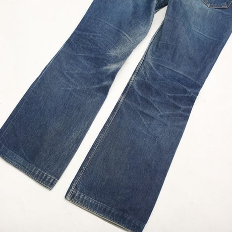 Euro Levi's Remake Denim Pants Flared Silhouette