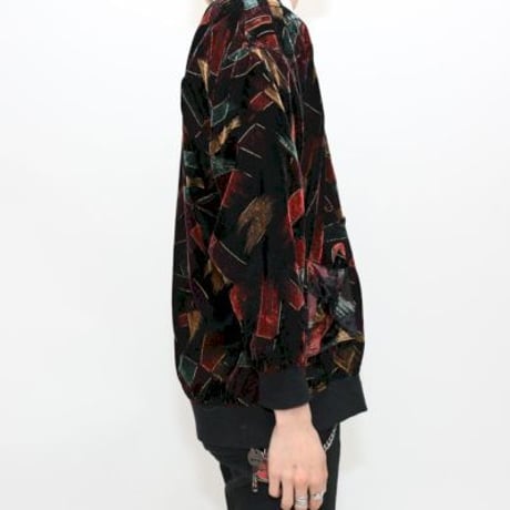 Vintage Velour Cardigan