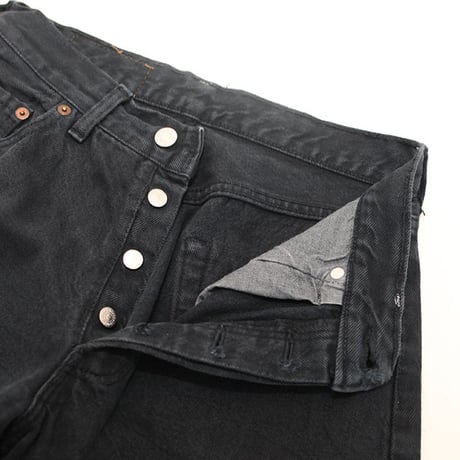 Levi's 501 Black Denim Pants