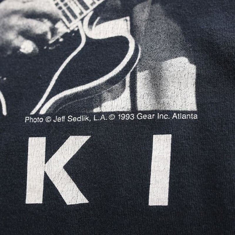 90s  KING Tシャツ BLUES JAZZ GEAR INC Vintage 90s 1997 B.B. King Gear Inc Ink Jazz Blues Soul