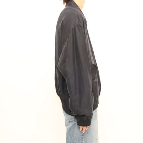 Silk Jacket Loose Silhouette