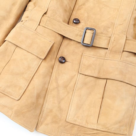 Puritan Nuback Boa Coat