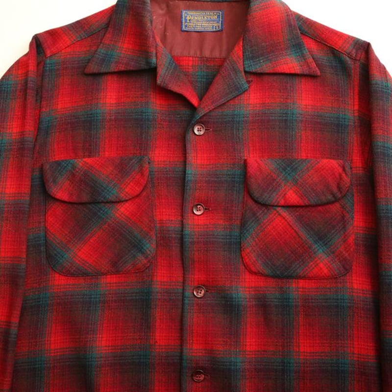 50s Pendleton Wool Plaid Loop Shirt | Strato 50s Pendleton Wool Plaid Loop Shirt | Strato