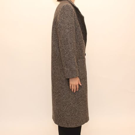 Double Breasted Pure Wool Coat