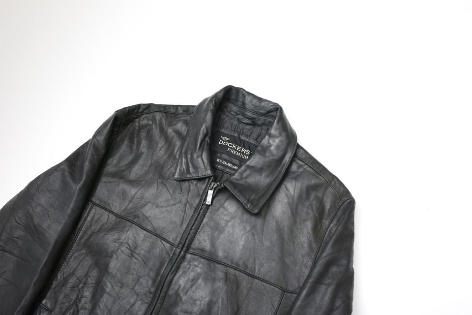 Dockers Premium New Zealand Lamb Leather Jacket Dockers Premium New Zealand Lamb Leather Jacket