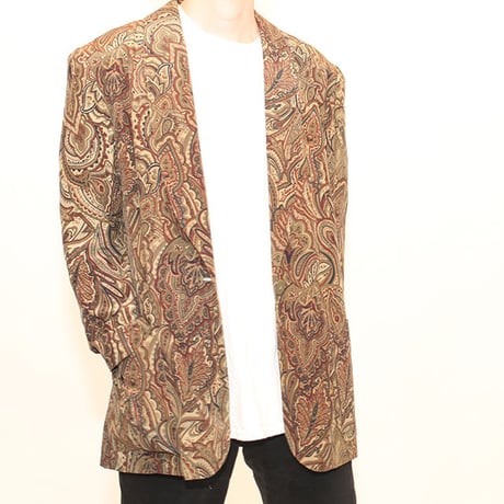 Silk Paisley Jacket