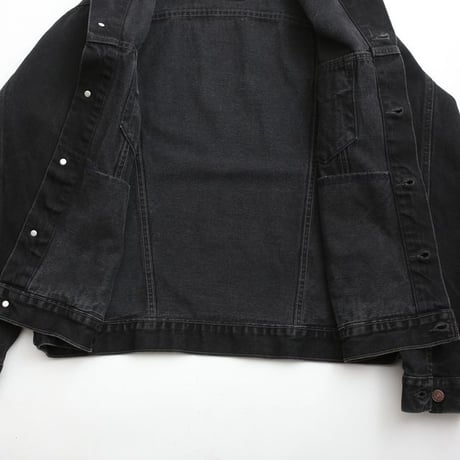 90s Levis 70507 Black Denim Jacket  MADE IN USA