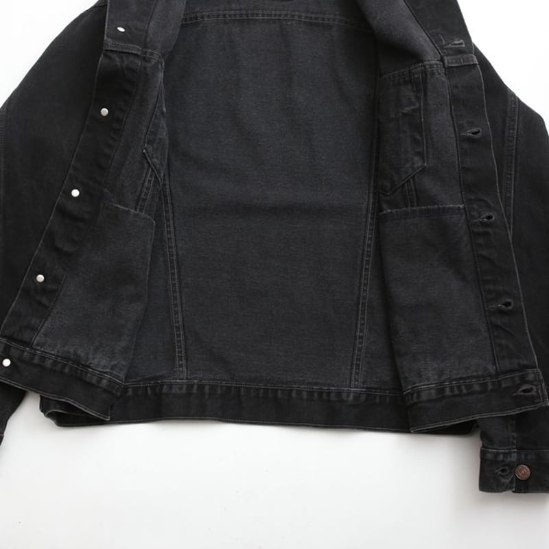 90s Levis 70507 Black Denim Jacket MADE IN USA