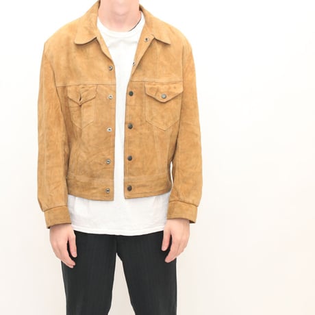 Suede Trucker Jacket