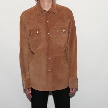 Suede Leather Shirt