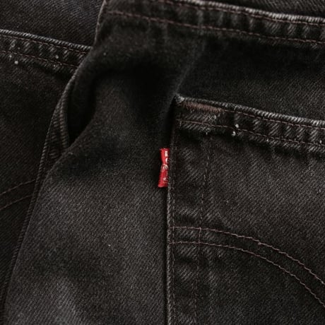 Levi's 501 Black Denim Pants MADE IN USA