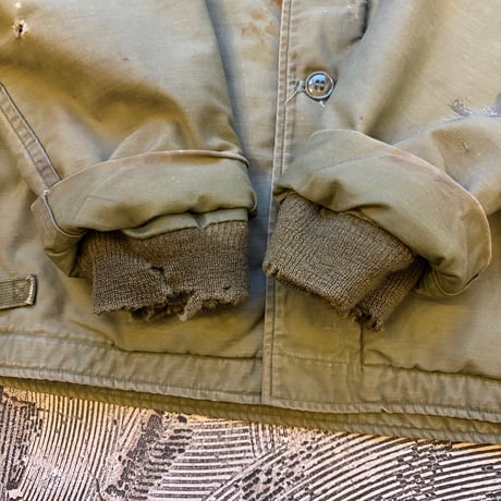 U.S.NAVY A-2 Deck Jacket "Stencil"