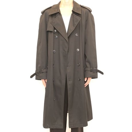 Vintage Black Trench Coat