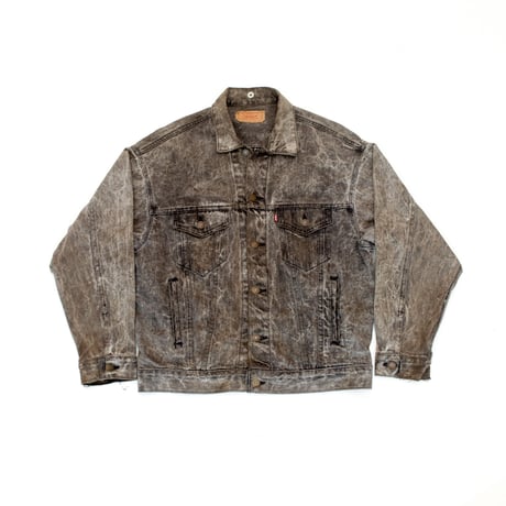 Levis 70507 Black Stone Wash Denim Jacket