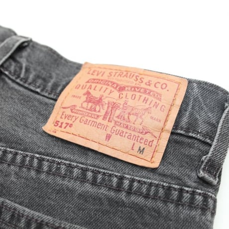 Levis 517 Black Denim Pants  MADE IN USA