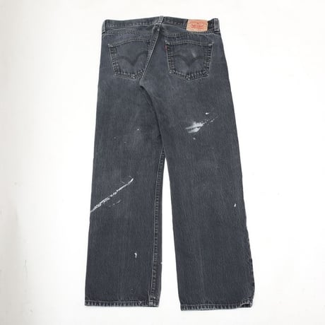 00s Levi's 501 Black Denim Pants MADE IN MEXICO