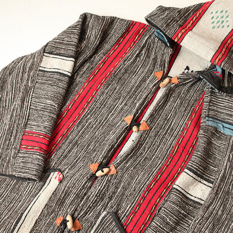 Vintage EthnicHoodie Coat