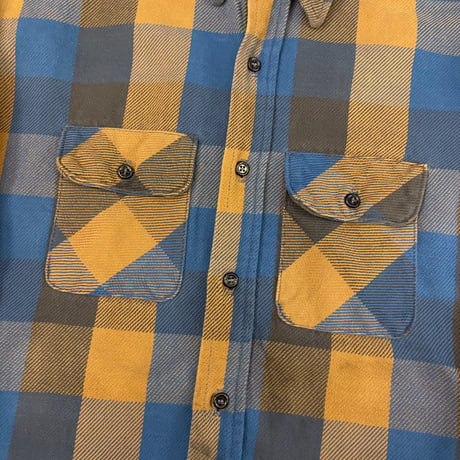 80s Five Brother Cotton Heavy Flannel Shirt