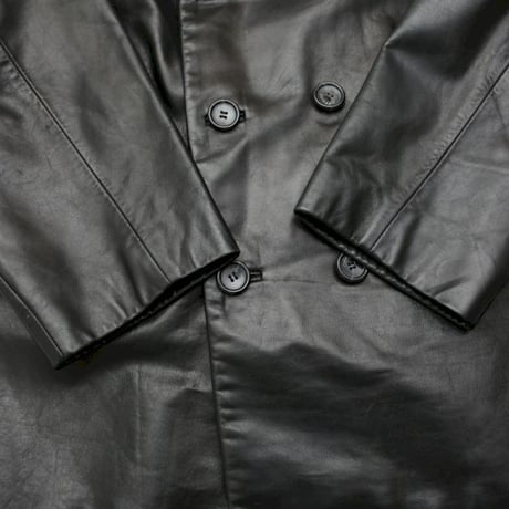 Black Leather Coat