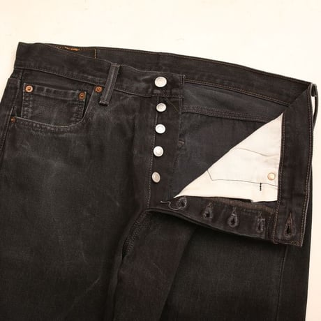 Levi's 501 Black Denim Pants