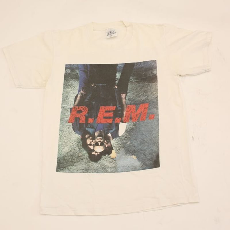 ヴィンテージ　R.E.M バンドTシャツ　nirvana  cobain 古着Tシャツ】音楽 NIRVANA 