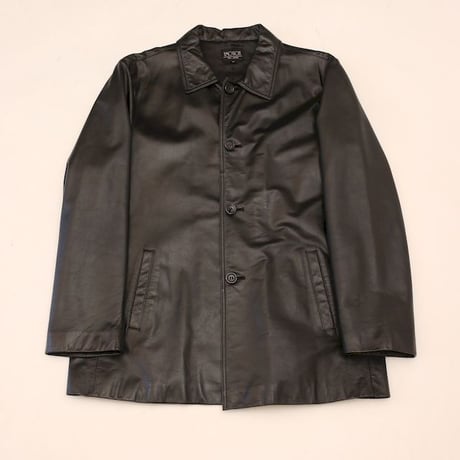 Black Leather Coat