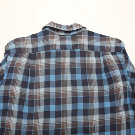 60s Open Collar Rayon Shirt