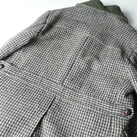 Harris Tweed Wool Coat
