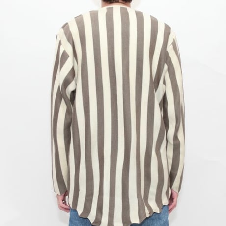 Vintage Stripe Knit Cardigan