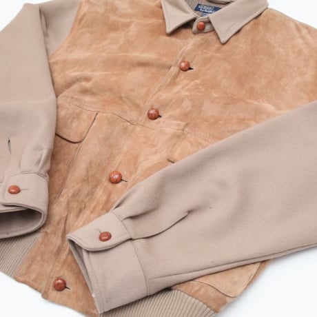 Ralph Lauren Suede × Wool Jacket