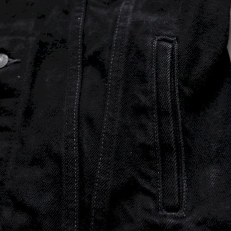 Levis Black Denim Trucker Jacket