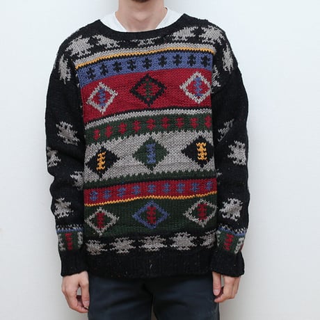 ウールリッチ ネイティブ柄セーター Vintage Woolrich Sweater