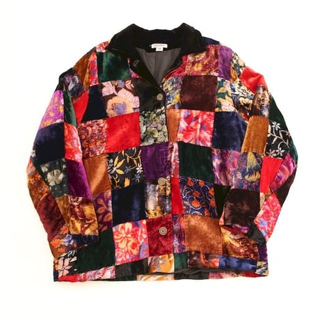 Special Patchwork Velour Jacket