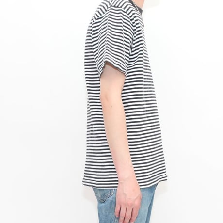 Black × White Border T-Shirt