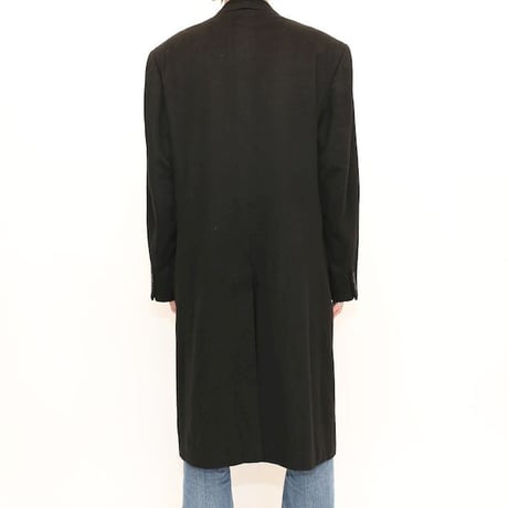 Pure  Cashmere Coat Black