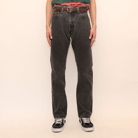Levi's 501 Black Denim Pants