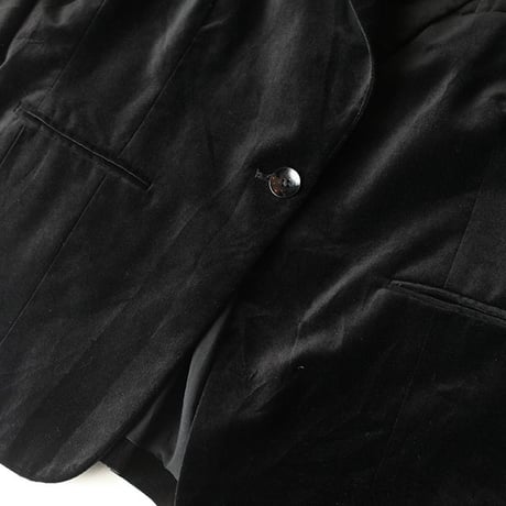 Velvet  Tailored  Jacket