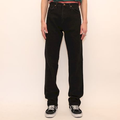Wrangler 13MWZWK Black Denim Pants