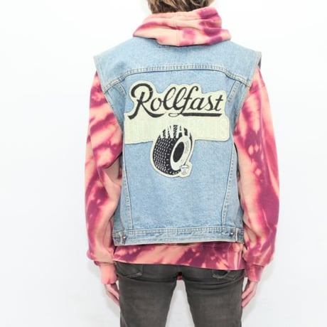 Patch Custom Denim Vest