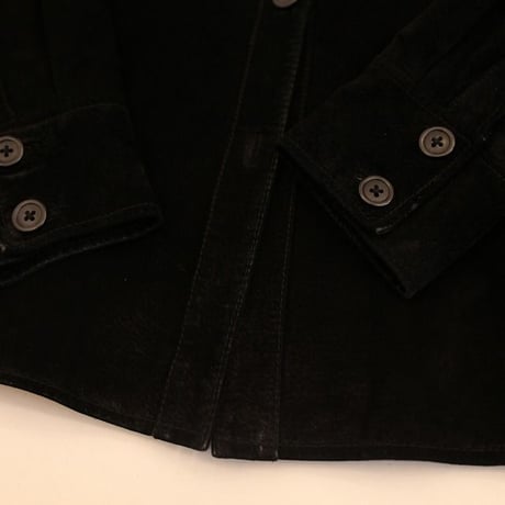 Black Suede Leather Jacket