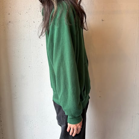 70s Thermal Lined Full Zip Sweat Hoodie MADE IN USA