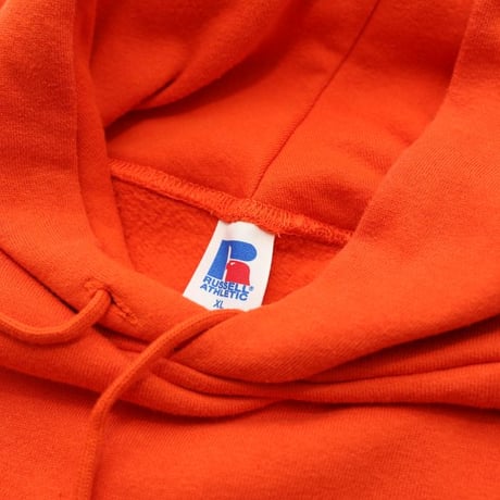 Russel Athletic Blank Sweat Hoodie Orange