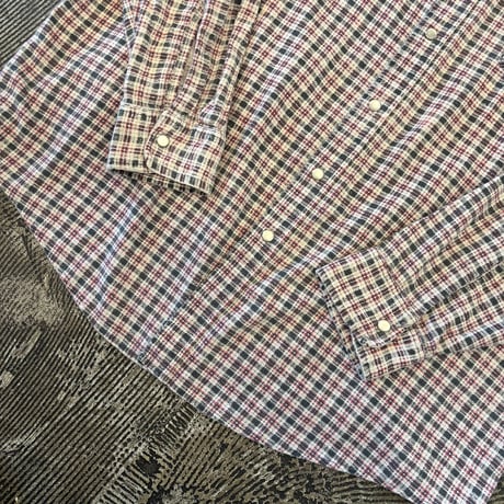 Haband Plaid Print Flannel Shirt