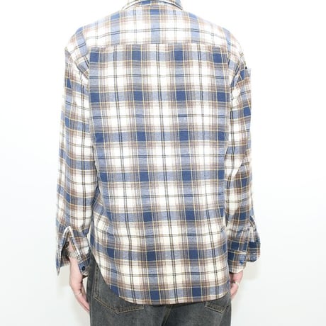 Print Flannel Plaid Shirt