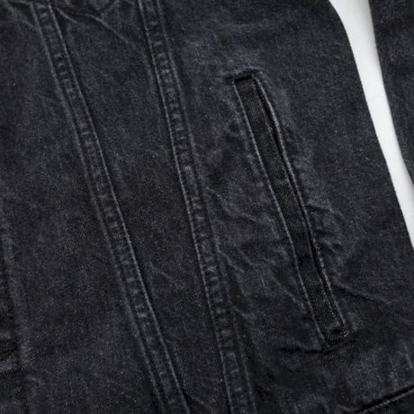 Levis Black Denim Trucker Jacket