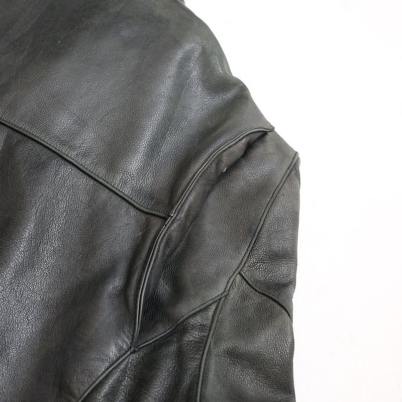 90s Andrew Marc × Wilsons Black Leather Sport J