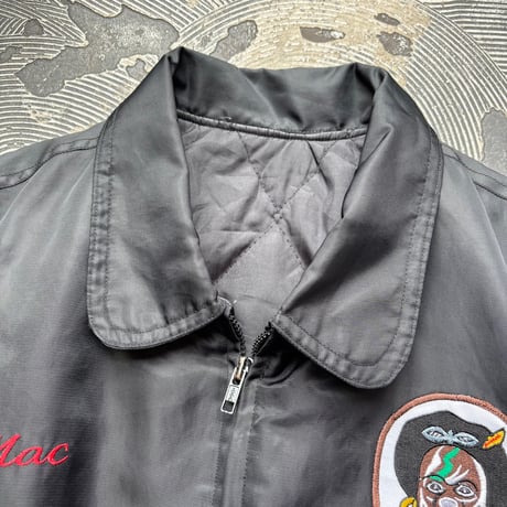 90s Korea Souvenir Jacket "WOLF PACK"