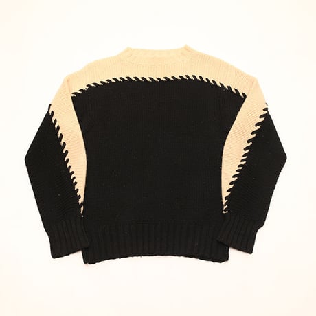 Switching Wool Sweater